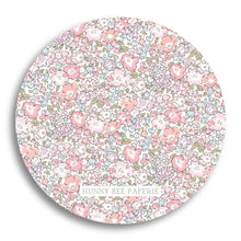 Load image into Gallery viewer, Happy Circle Gift Tag & Twine Bundle - Purple / Liberty