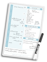 Load image into Gallery viewer, Magnetic Laminated Weekly Planner - Hunny Bee Blue