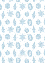 Load image into Gallery viewer, Intaglio Christmas Family Card