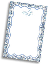 Load image into Gallery viewer, Liberty Scallop Notepad - Blue