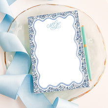 Load image into Gallery viewer, Liberty Scallop Notepad - Blue