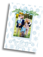Load image into Gallery viewer, Intaglio Christmas Family Card