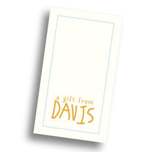 Load image into Gallery viewer, Child's "Signature" Gift Tag