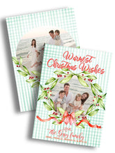 Load image into Gallery viewer, Warmest Christmas Wishes Family Card