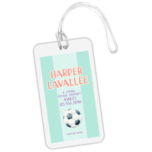 Load image into Gallery viewer, Soccer Bag Tag