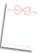 Load image into Gallery viewer, Bow Notepad