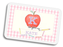 Load image into Gallery viewer, _ is for ____ Laminated Placemat - Pink Gingham