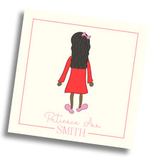 Load image into Gallery viewer, Girl Calling Card