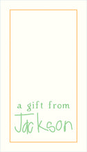 Load image into Gallery viewer, Child's "Signature" Gift Tag