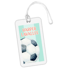 Load image into Gallery viewer, Soccer Bag Tag