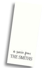 Load image into Gallery viewer, "The Surcie" Gift Tag - Charcoal