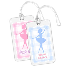 Load image into Gallery viewer, Ballerina Dancer Bag Tags