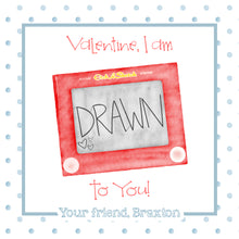 Load image into Gallery viewer, Etch-A-Sketch Valentine Card