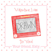 Load image into Gallery viewer, Etch-A-Sketch Valentine Card