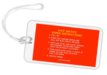 Load image into Gallery viewer, Epipen Allergy Bag Tag