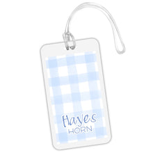 Load image into Gallery viewer, Gingham Bag Tag