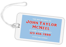 Load image into Gallery viewer, Ole Miss Baseball Bag Tag