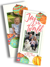 Load image into Gallery viewer, Joy to the World Family Card