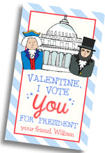 Load image into Gallery viewer, President Valentine Tag