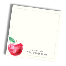 Load image into Gallery viewer, Teacher Apple Notepad