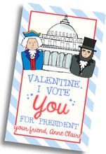Load image into Gallery viewer, President Valentine Tag
