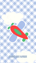 Load image into Gallery viewer, Airplane Gift Favor Tag