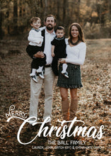 Load image into Gallery viewer, Christmas Family Card