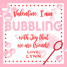 Load image into Gallery viewer, Bubbling Valentine Card