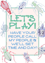 Load image into Gallery viewer, BUG PLAY DATE CARD
