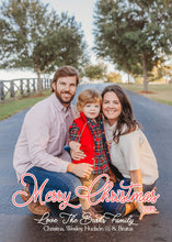 Load image into Gallery viewer, Christmas Family Card