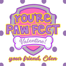Load image into Gallery viewer, PAW-fect Valentine Card