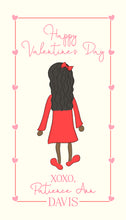 Load image into Gallery viewer, Girl Valentine Tag
