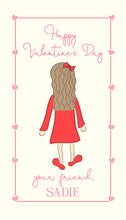 Load image into Gallery viewer, Girl Valentine Tag