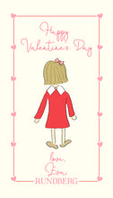 Load image into Gallery viewer, Girl Valentine Tag