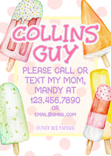 Load image into Gallery viewer, Ice Cream Play Date Card