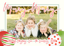 Load image into Gallery viewer, Merry Family Card
