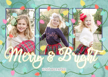 Load image into Gallery viewer, Merry & Bright Family Card