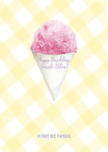 Load image into Gallery viewer, Sno-Ball Birthday Invitation