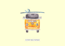 Load image into Gallery viewer, Surfer Birthday Invitation