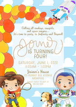 Load image into Gallery viewer, Toy Story Birthday Invitation