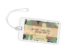 Load image into Gallery viewer, Camouflage Bag Tag