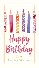 Load image into Gallery viewer, Happy Birthday Gift Tag
