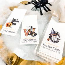 Load image into Gallery viewer, Spooky Monogram Gift Tag