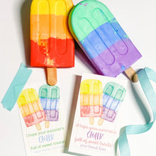 Load image into Gallery viewer, CHALK Full of Sweet Treats Summer Gift Tag - Pink