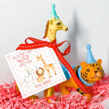 Load image into Gallery viewer, WILD Party Animals Valentine Card