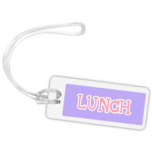 Load image into Gallery viewer, LUNCH Mini Bag Tags