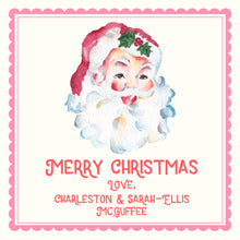 Load image into Gallery viewer, Santa Scalloped Gift Card
