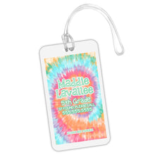 Load image into Gallery viewer, Tie Dye Bag Tag