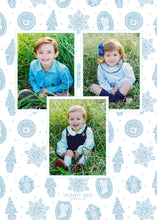 Load image into Gallery viewer, Intaglio Christmas Family Card
