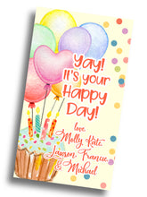 Load image into Gallery viewer, Birthday Gift Tag
